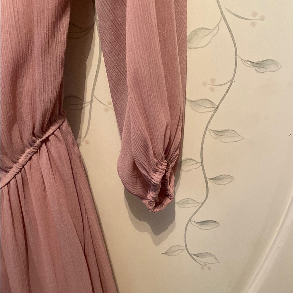 Haute Rogue Blush Ruffle Dress - Picture 3 of 4